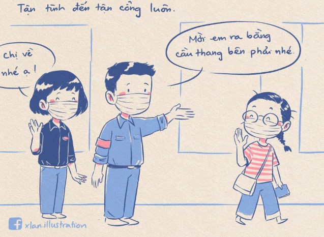 Xuân Lan đã tạo ra nhiều bộ tranh minh họa được cộng đồng mạng yêu thích